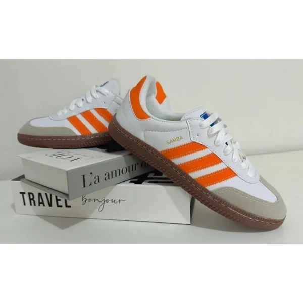 Tênis samba,masculino e feminino,casual,moderno,confortável,lançamento Oferta 15.03 - Imagem 15
