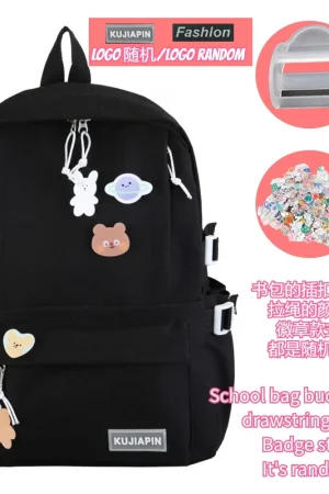 [Versão Coreana De Bolsas Escolares De Grande Capacidade , Japonesas De Boa Aparência , Mochilas De Ombro super Quentes E Bonitas