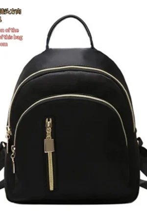 【 Crazy Bag 】 2021 Mochila Pequena Personalizada De Nylon À Prova D'água Estilo Coreano Feminino
