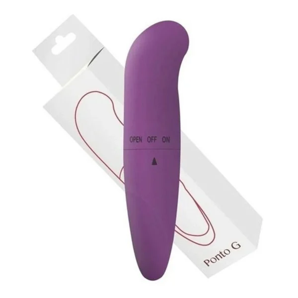 Vibrador e Estimulador Ponto G - Feminino Toque Aveludado