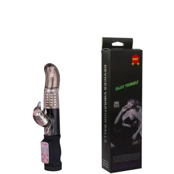 Vibrador Feminino Rotativo 36 Vibrações e 8 Velocidades de Rotação Ultra Potente Jack Rabitt Ponto G e Clitóris - Imagem 3