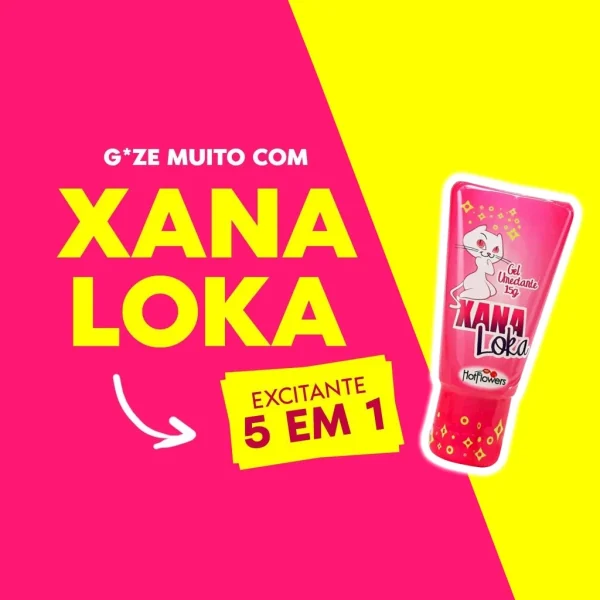 Xana Loka Gel Lubrificante Feminino - Hot Flowers - Imagem 6