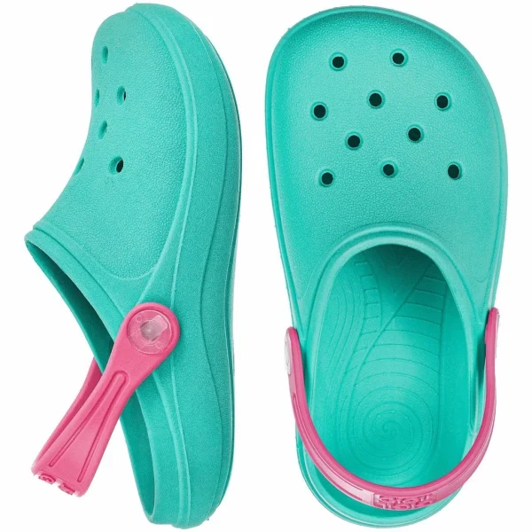Babuche Infantil Sandália Feminina Chinelo Calce Fácil Confortavel Macio Leve Menina Bebe Criança Antiderrapante Borracha Colorido Moda Blogueira - Imagem 5