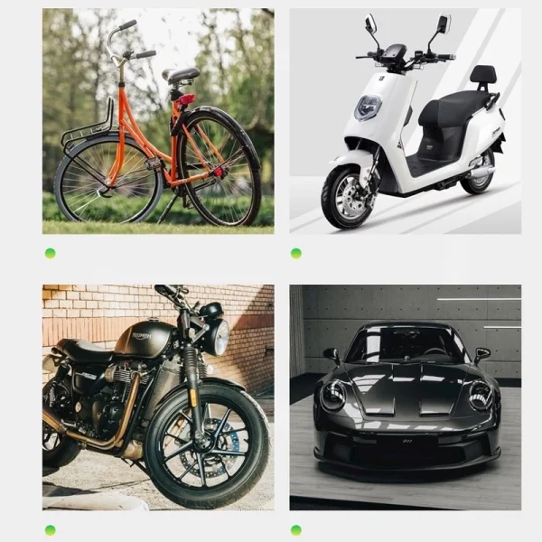 Válvula pneu brilha no escuro carro moto bicicleta refletor - Imagem 10