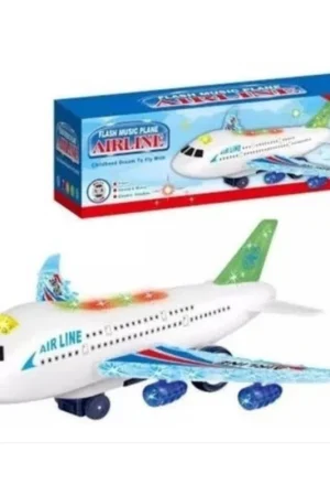 Avião Bate Volta Com Som Musica E Luzes
