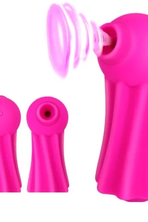 Vibrador Sugador de Clitóris  Recarregável 7 Modos de Vibrações - Estimulador Clitoriano