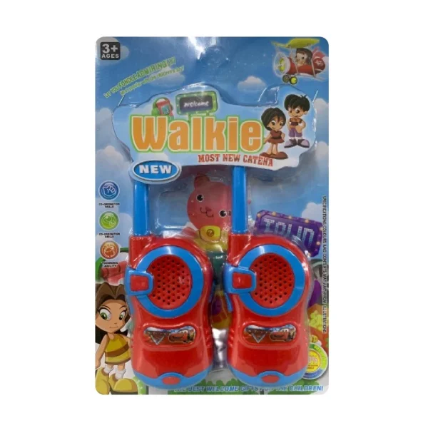 Walkie Takie Radio Comunicador Infantil De Brinquedo - Imagem 4