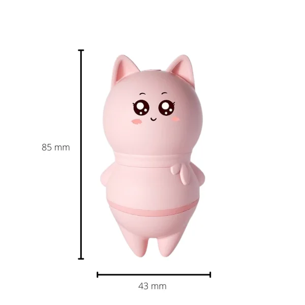 Vibrador Feminino com Língua Formato Gato 10 Vibrações Gatinho - Imagem 9