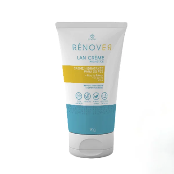 Kit 2x Lan Creme Renover Hidratante Para Pés Ressecados Akmos - Imagem 2