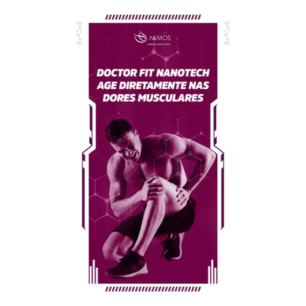 Kit 2x Doctor Fit Akmos Gel Massageador P/alivio Das Dores - Imagem 7