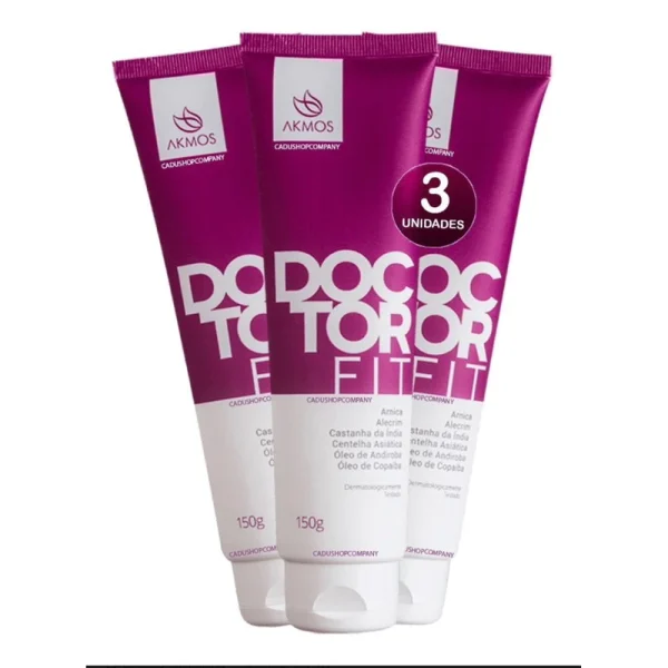 3 doctor fit 150g - 3 unidades - original. Envio imediato