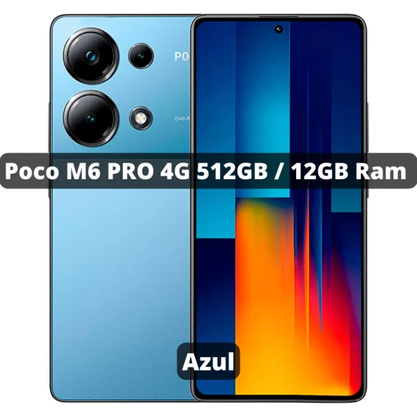 Xiaomi Poco M6 PRO 512GB ROM / 12GB RAM Versão Global | Smartphone 4G , ROM Global , Câmera 64MP , Carregador 67W - Imagem 2