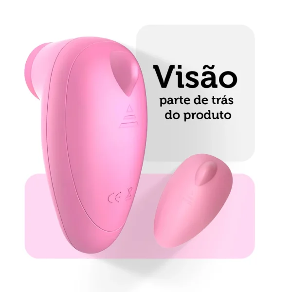 Vibrador Feminino Sugador de Clitóris 07 Modos de Sucções Ruby II - Imagem 7