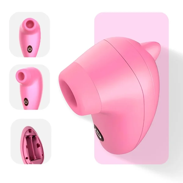 Vibrador Feminino Sugador de Clitóris 07 Modos de Sucções Ruby II - Imagem 3
