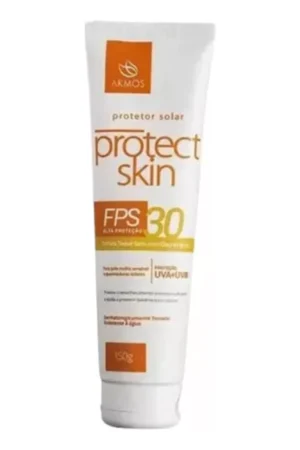 Protetor Solar Skin FPS 30 Akmos - UVA + UVB - Toque Seco
