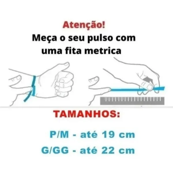 Pulseira Akmos P, M, G e GG original - Imagem 10
