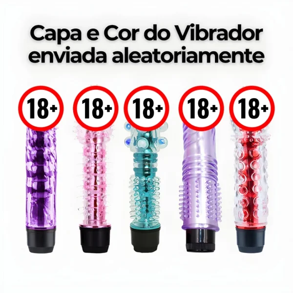 Vibrador Feminino Formato Pênis Personal com Capa (Peniana) Texturizada - Imagem 3