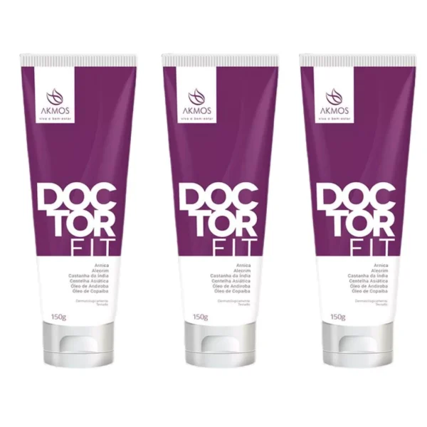 3 Doctor Fit 150G - Alivio Imediato Das Dores