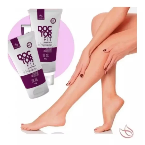 Akmos Doctor Fit Pomada Massageadora Anti-Inflamatória Para Dores Com Castanha Da Índia