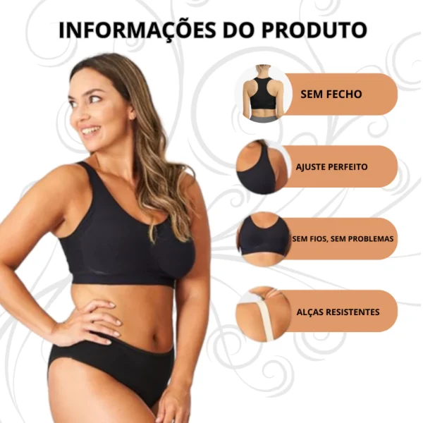 Top Academia Fitness Sutiã Com Bojo Esportivo - Imagem 11