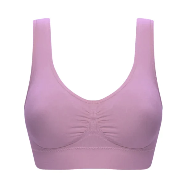 Top Feminino Academia Fitness Sutiã C/ Bojo Removível Treino - Imagem 5