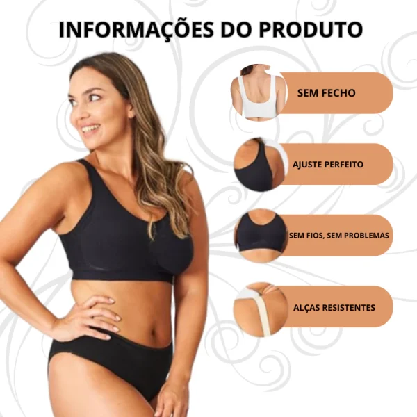 Top Feminino Academia Fitness Sutiã C/ Bojo Removível Treino - Imagem 12
