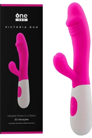 Vibrador Feminino Ponto G 10 Modos De Vibração com Massageador Clitoriano - Female