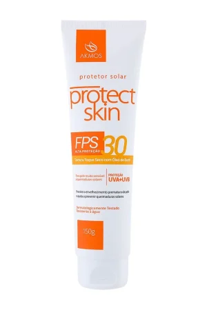 Akmos Protect Skin: Protetor Solar Toque Seco FPS30