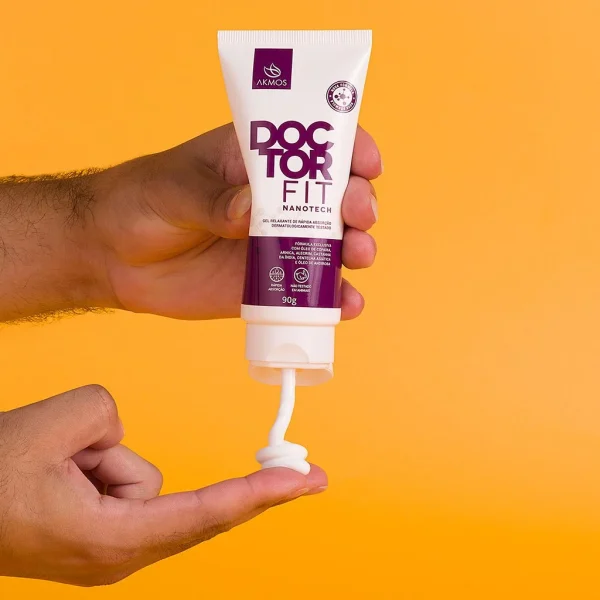 Alívio das Dores com Doctor Fit Gel 90g Qualidade Akmos - Imagem 2