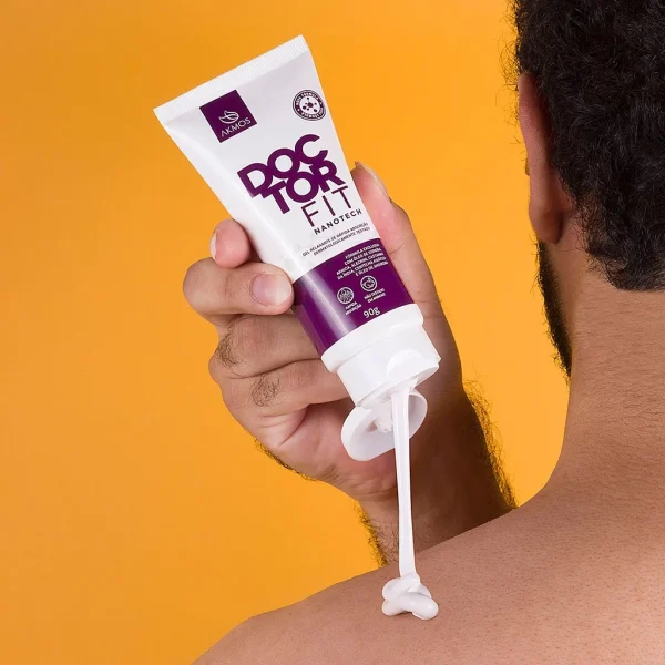 Alívio das Dores com Doctor Fit Gel 90g Qualidade Akmos - Imagem 3