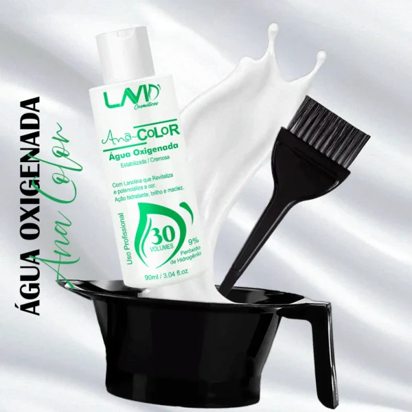 Agua Oxigenada Ox 30 Vol.90ml anacolor