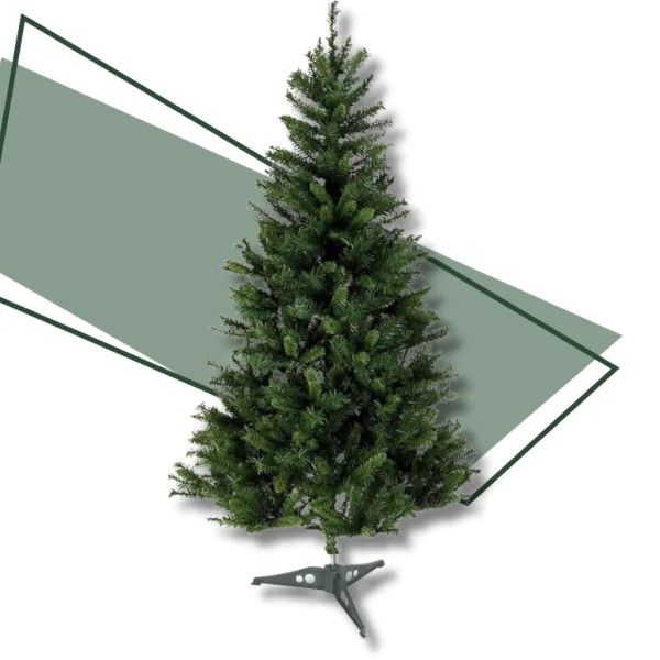 Árvore De Natal 1.50mt 250 galhos Premium Cheia Luxuosa Pinheiro - Imagem 2