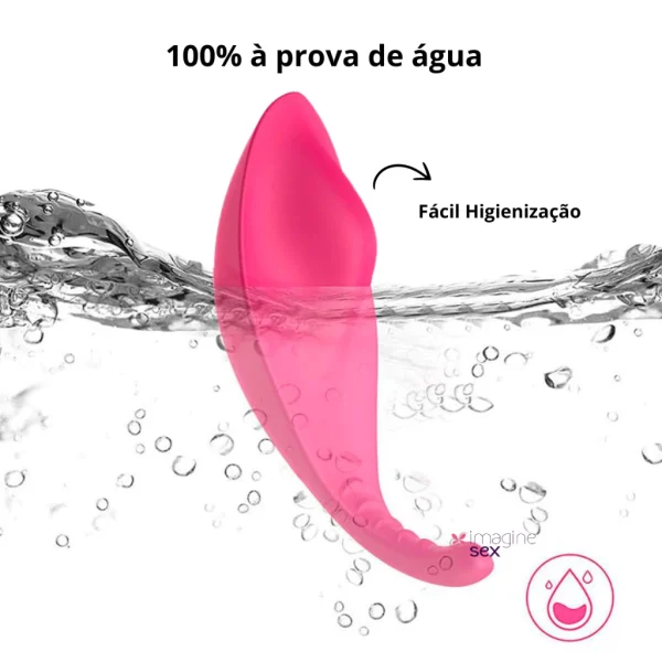 Vibrador Bluetooth Calcinha Feminino Sexual Controle a Distância Aplicativo - Imagem 7