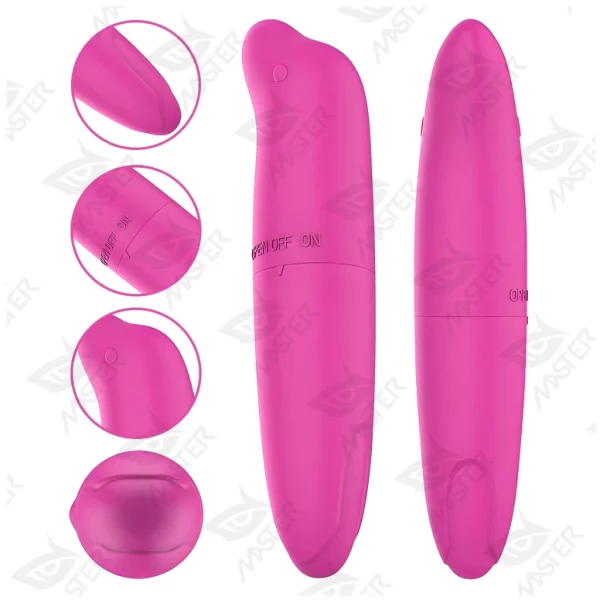 Vibrador e Estimulador Ponto G - Feminino Liso