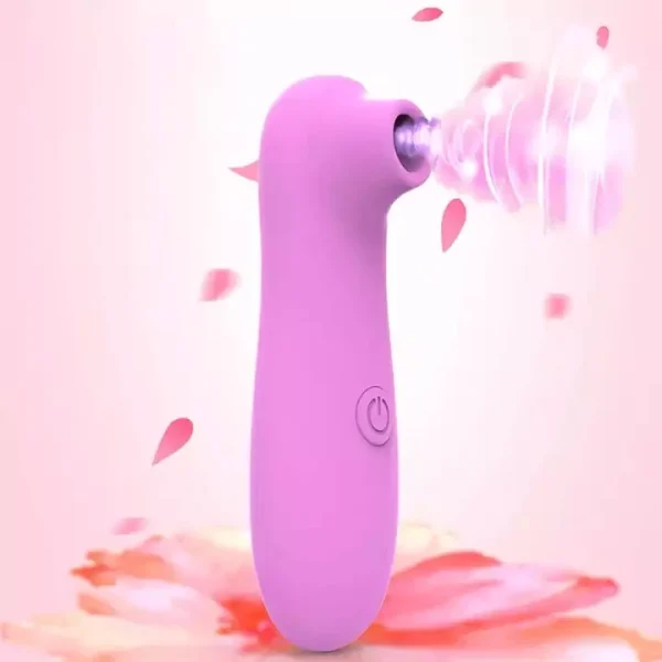 Vibrador Feminino Sugador para Clitóris e Mamilo10  Modos de Sucção - Sex Shop - Imagem 8