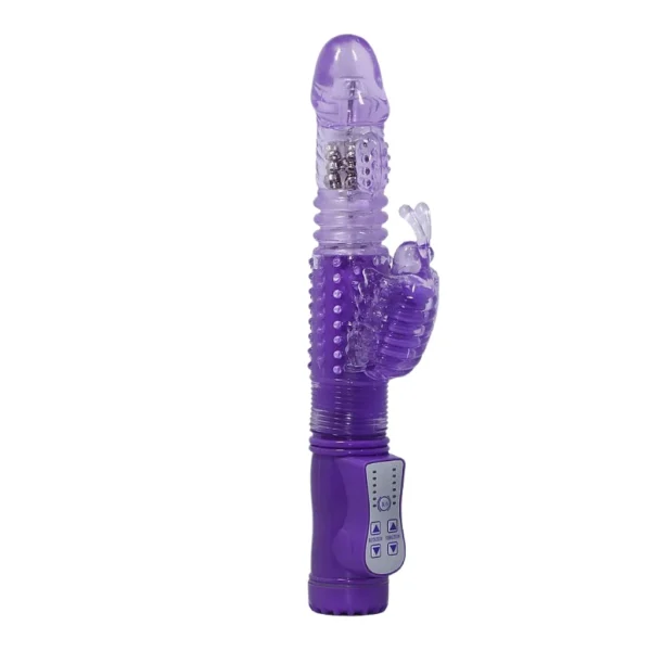 Vibrador Feminino Vai e Vem Giratório Jack Rabit 36 Modos De Vibração e 8 de Rotação - Sex Shop - Imagem 2