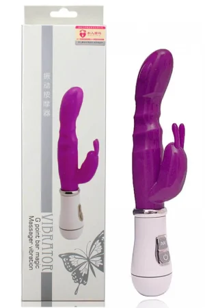 Vibrador Feminino Sexual Ponto G e Clitoriano Com 10 Níveis de Vibração
