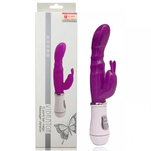 Vibrador Feminino Sexual Ponto G e Clitoriano Com 10 Níveis de Vibração