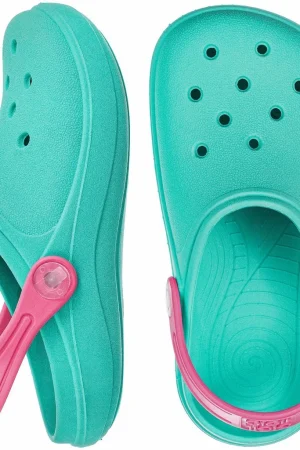 Babuche Infantil Sandália Feminina Menina Bebe Criança Antiderrapante Borracha Colorido Moda Blogueira Chinelo Calce Fácil