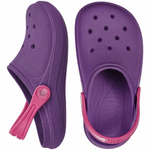 Babuche Infantil Sandália Feminina Chinelo Calce Fácil Confortavel Macio Leve Menina Bebe Criança Antiderrapante Borracha Colorido Moda Blogueira - Imagem 2
