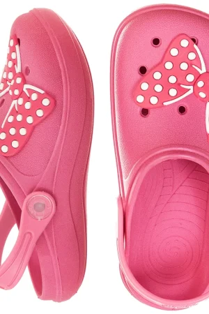 Babuche Infantil Sandália Feminina Menina Bebe Criança Antiderrapante Borracha Minnie Disney Colorido Moda Blogueira Chinelo Calce Fácil Confortável Macio Leve Fofo