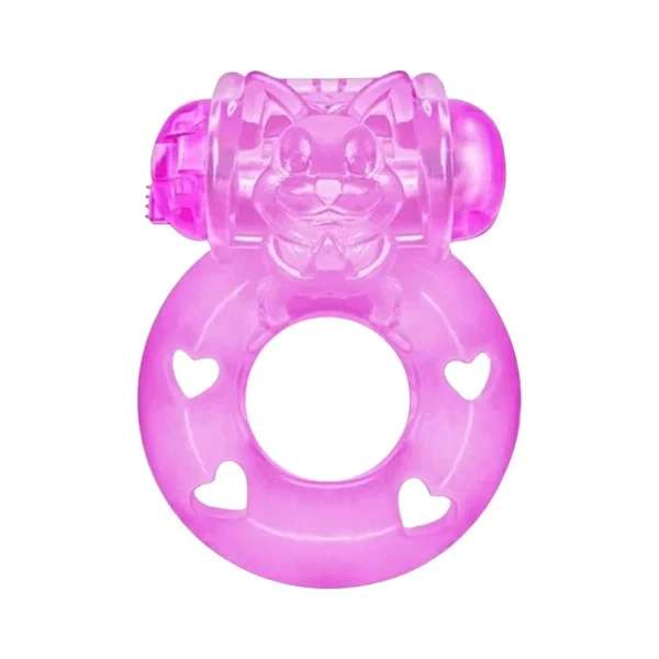 ANEL PENIANO COM VIBRADOR ESTIMULADOR DE CLITORIS E PROLONGADOR DE EREÇÃO - SEX SHOP