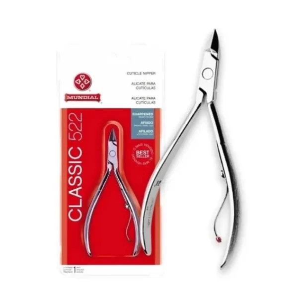Alicate mundial 522 cutícula unha aço manicure original