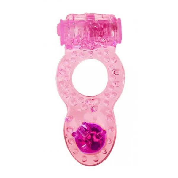 ANEL PENIANO COM VIBRADOR ESTIMULADOR DE CLITORIS E PROLONGADOR DE EREÇÃO - SEX SHOP - Imagem 2