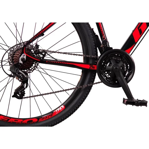 Bicicleta 29 GT Sprint MX7 24V index Freio Disco Alumínio MTB - Imagem 11