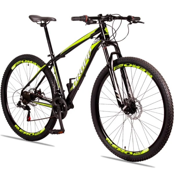 Bicicleta 29 Dropp Aluminum 21 Marchas Freio Disco e Suspensão Dianteira - Imagem 4