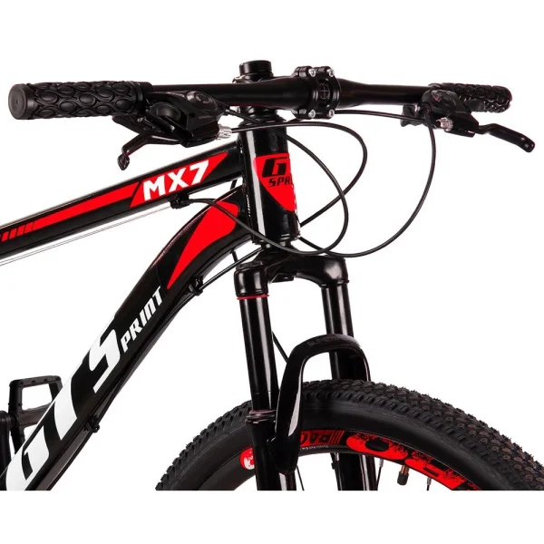 Bicicleta 29 GT Sprint MX7 24V index Freio Disco Alumínio MTB - Imagem 9