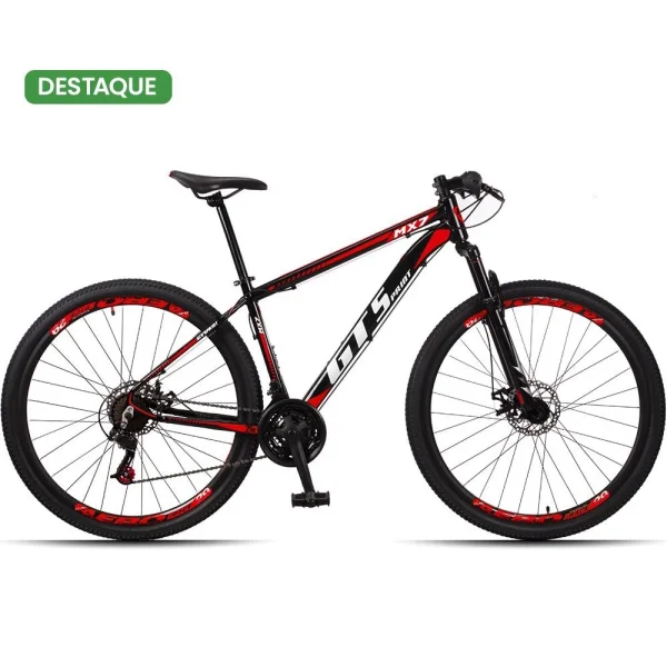 Bicicleta 29 GT Sprint MX7 21 Marchas Freio a Disco MTB Alumínio - Imagem 3