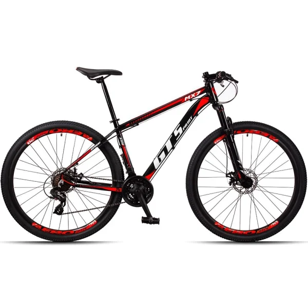 Bicicleta 29 GT Sprint MX7 24V index Freio Disco Alumínio MTB - Imagem 7