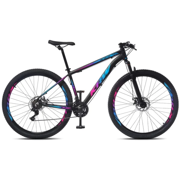 Bicicleta Aro 29 KRW Alumínio Shimano TZ 24 Vel Freio a Disco Ltx S50 - Imagem 6